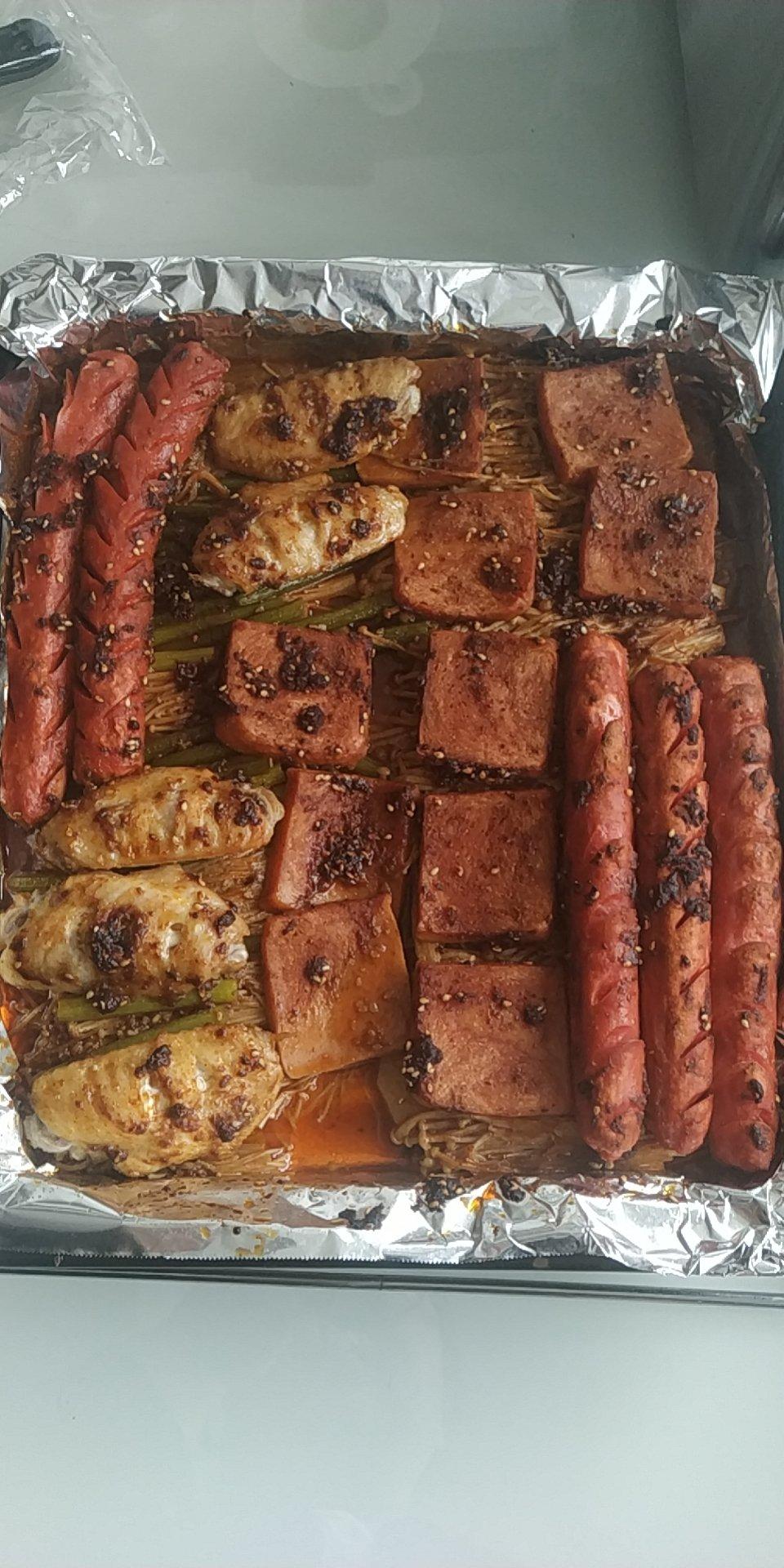 江小蕾要省钱做的烤箱烧烤健康无油版