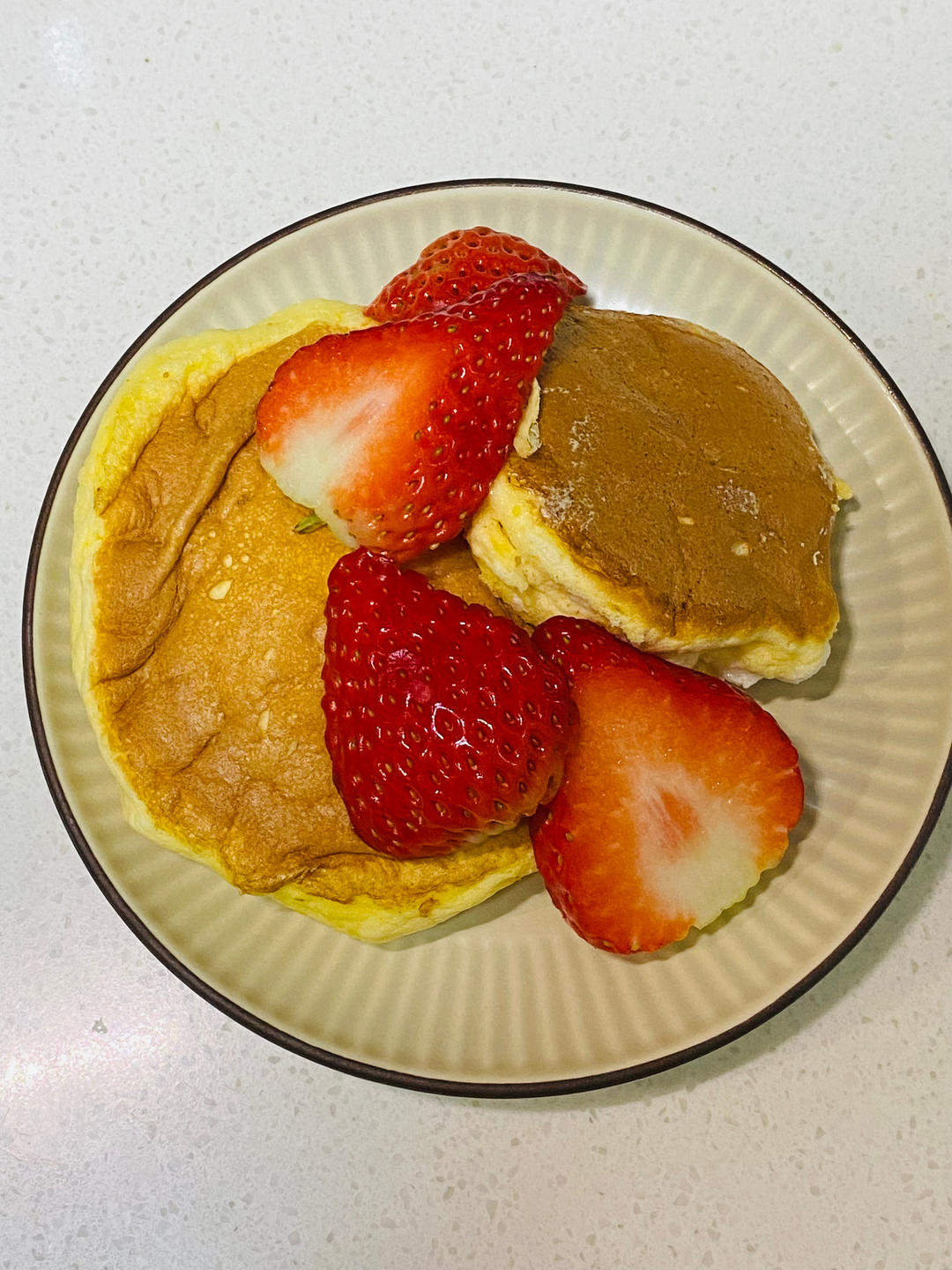 10分钟搞定网红舒芙蕾松饼🥞超松软『步骤详细附视频』『平底锅美食』