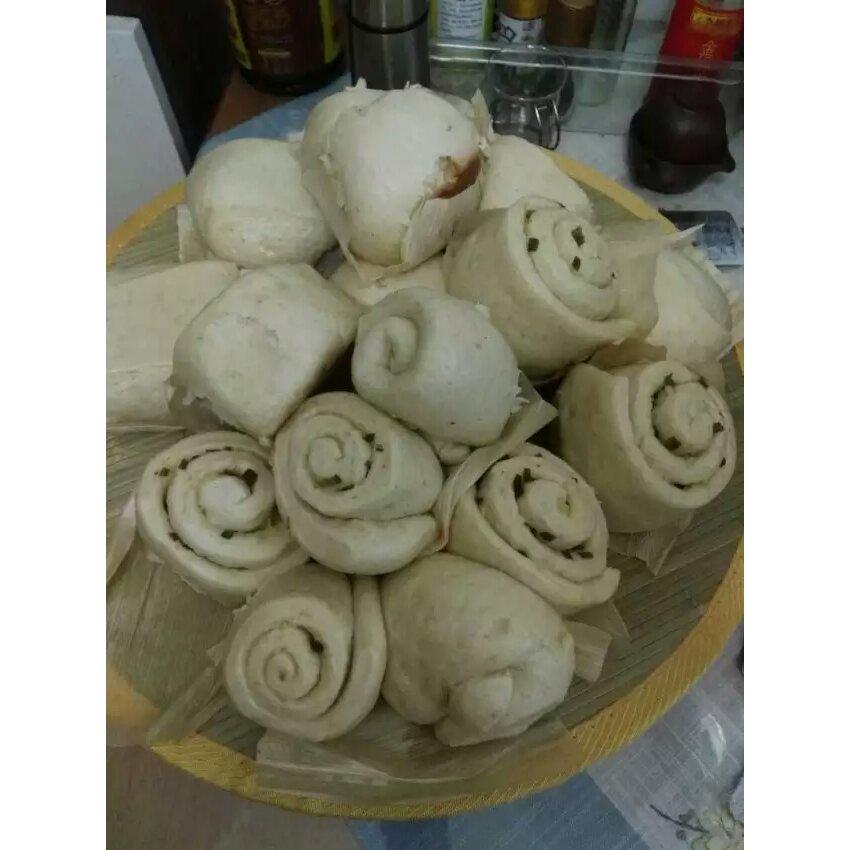 芝麻核桃红糖花卷