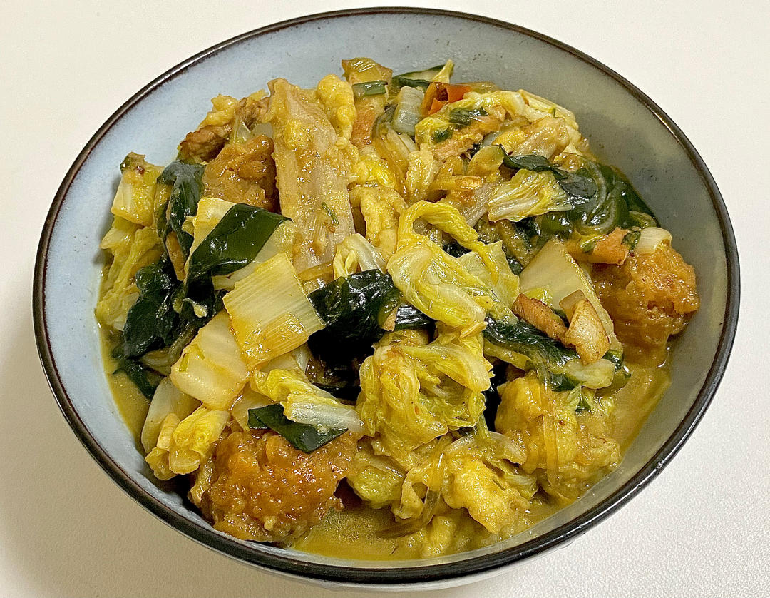 猪肉白菜炖粉条