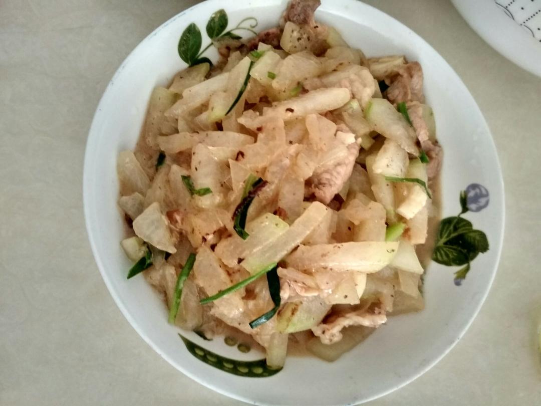 冬瓜肉丝