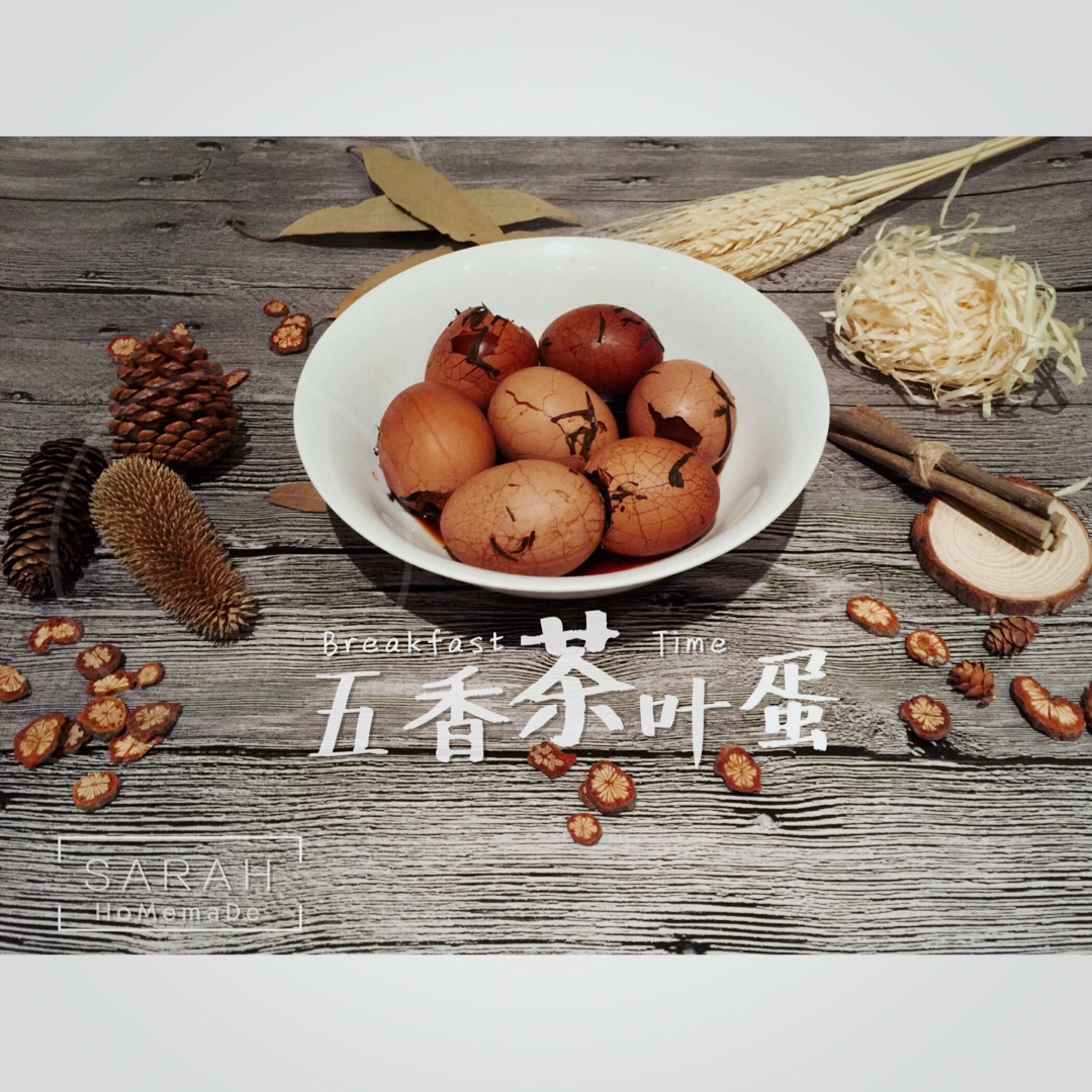 电饭煲煮五香茶叶蛋