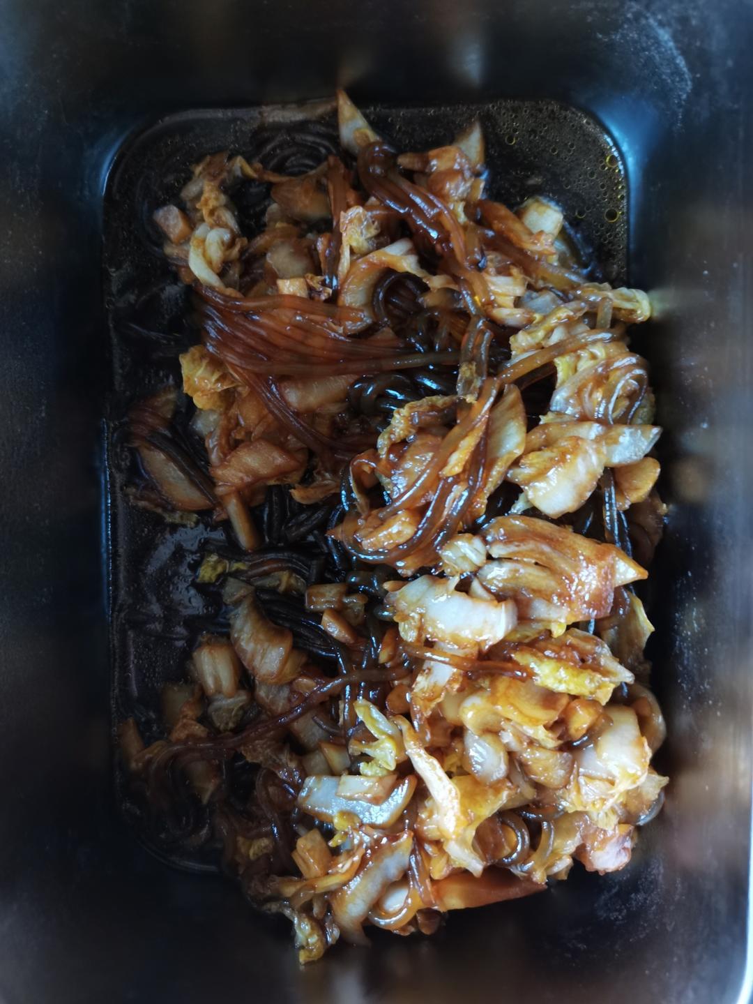 白菜炒粉条🧐原本不屑一顾，结果超级下饭