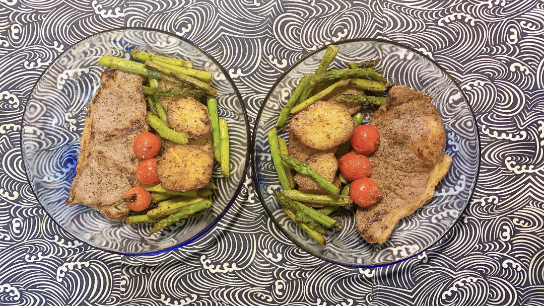 香煎芦笋（牛排配菜）