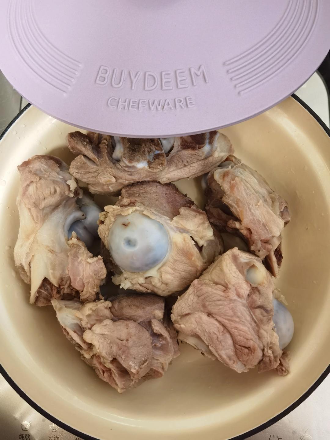 柱侯腐竹牛腩萝卜煲【2月北鼎珐琅锅食谱】