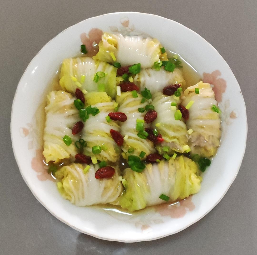 肉酿白菜卷