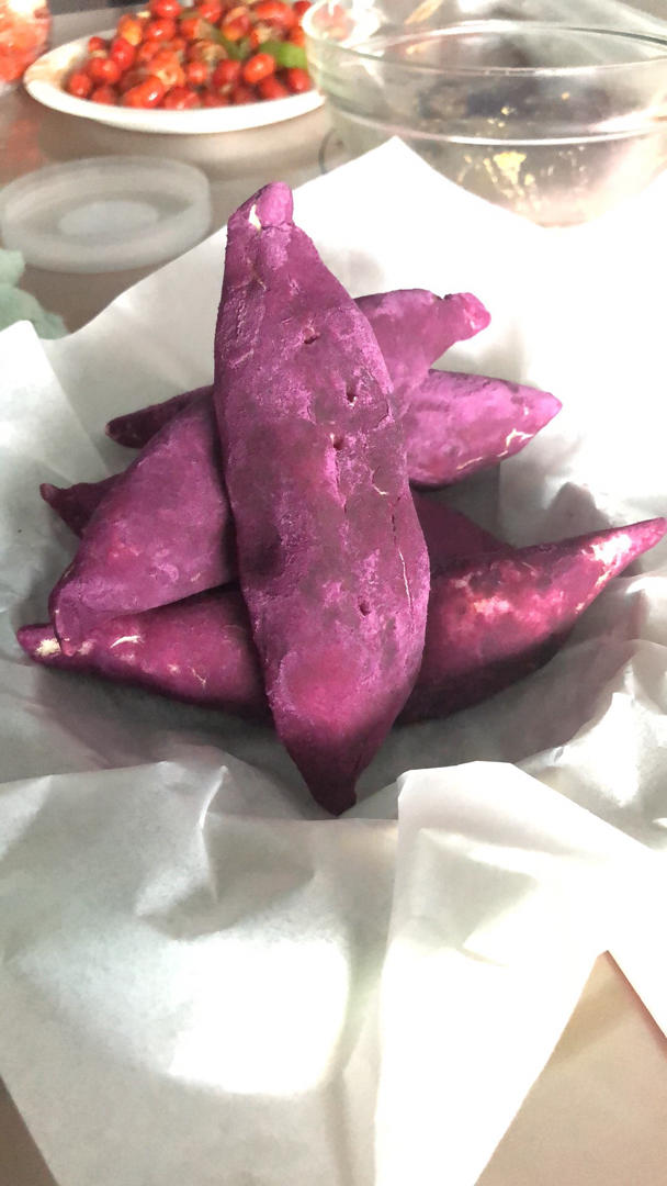 火爆ins/YouTube的韩国紫薯面包