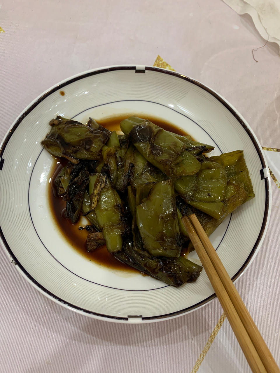 下饭快手菜-不辣不油炸的虎皮青椒，很下饭。