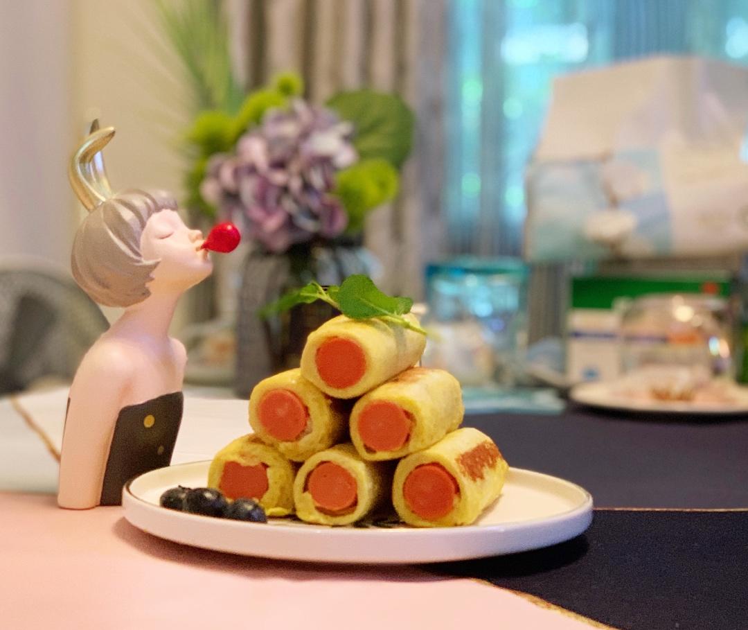 ㊙️5分钟搞定❗️会爆浆的芝士火腿吐司卷❗️