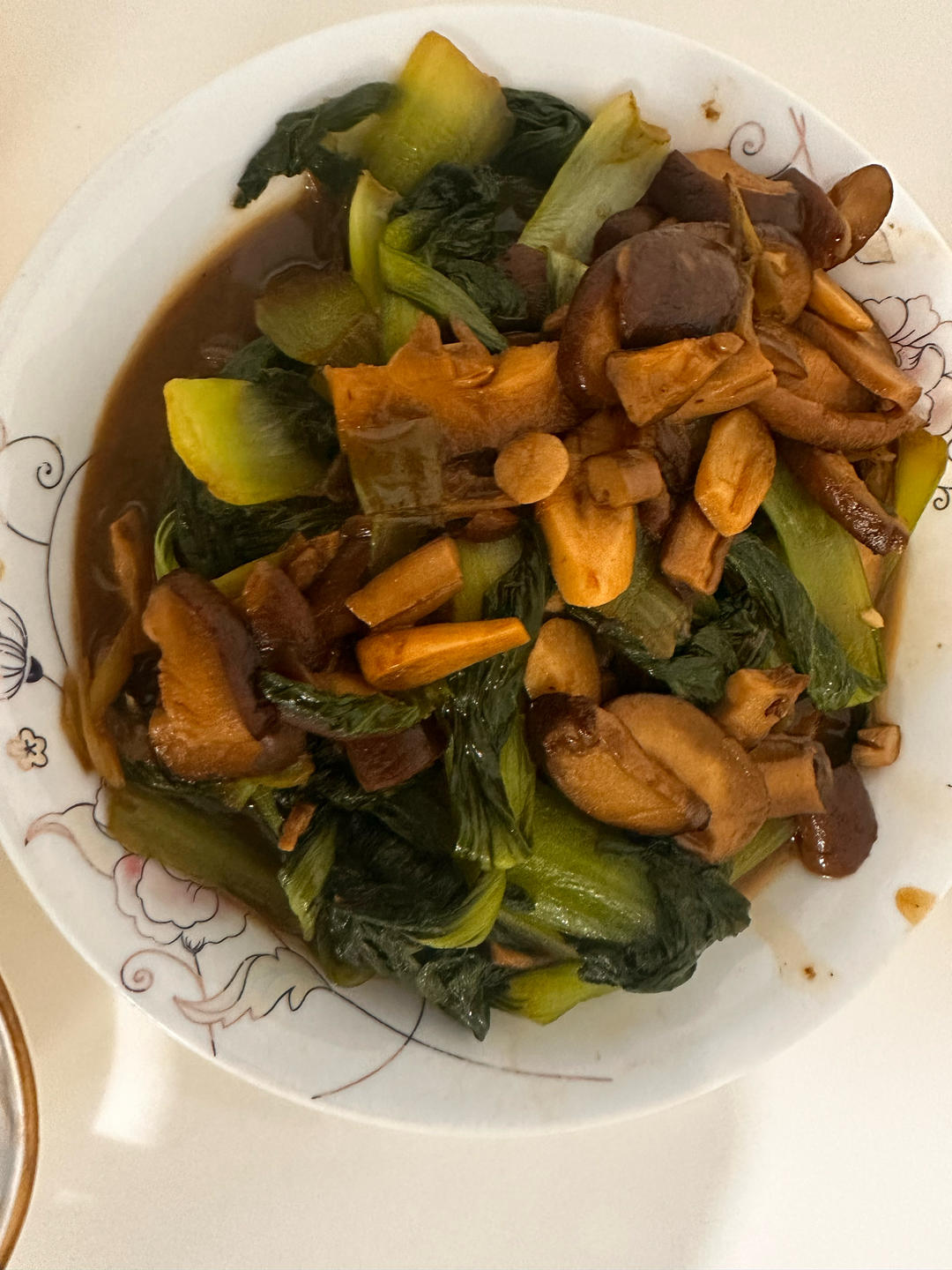 香菇油菜（简单快手）