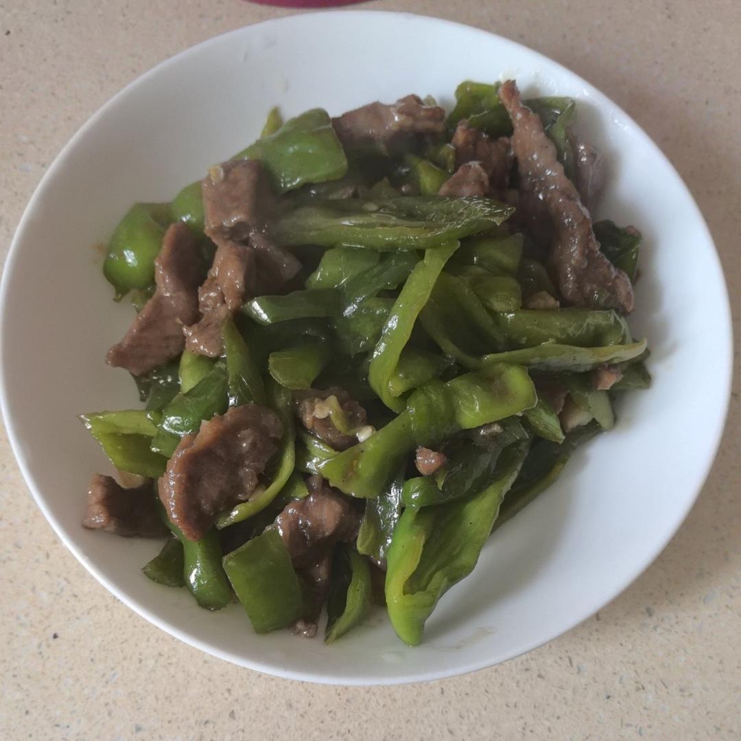 家常青椒炒牛肉🥩