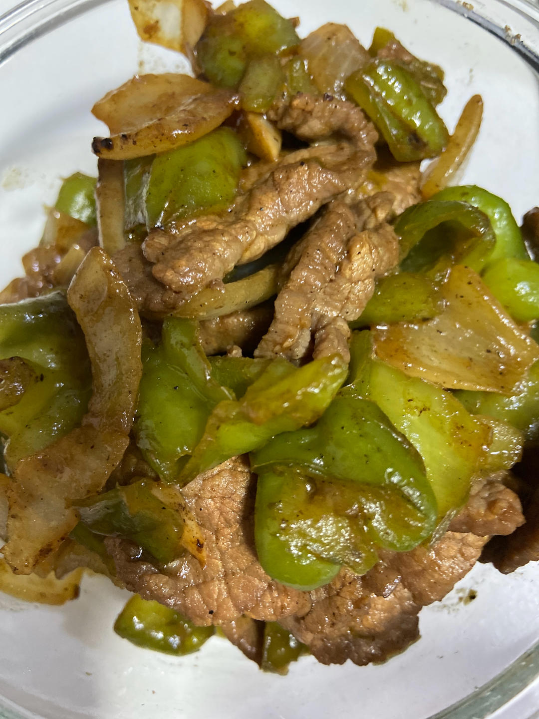 每日一道家常菜-洋葱青椒炒嫩牛肉