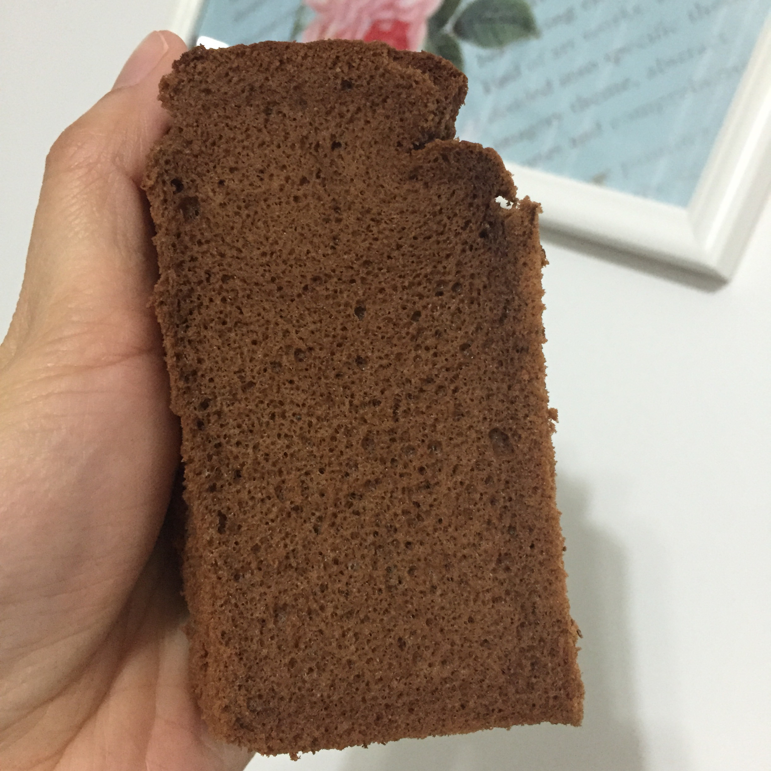 不消泡的巧克力戚风