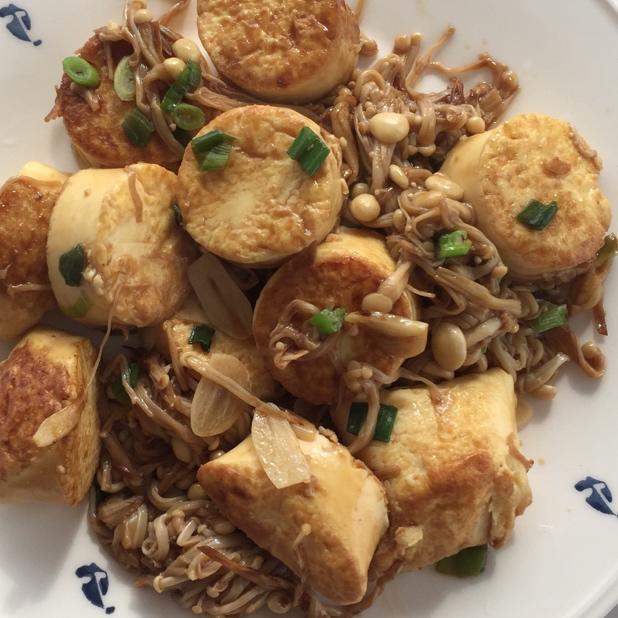 超级下饭菜--金针菇日本豆腐
