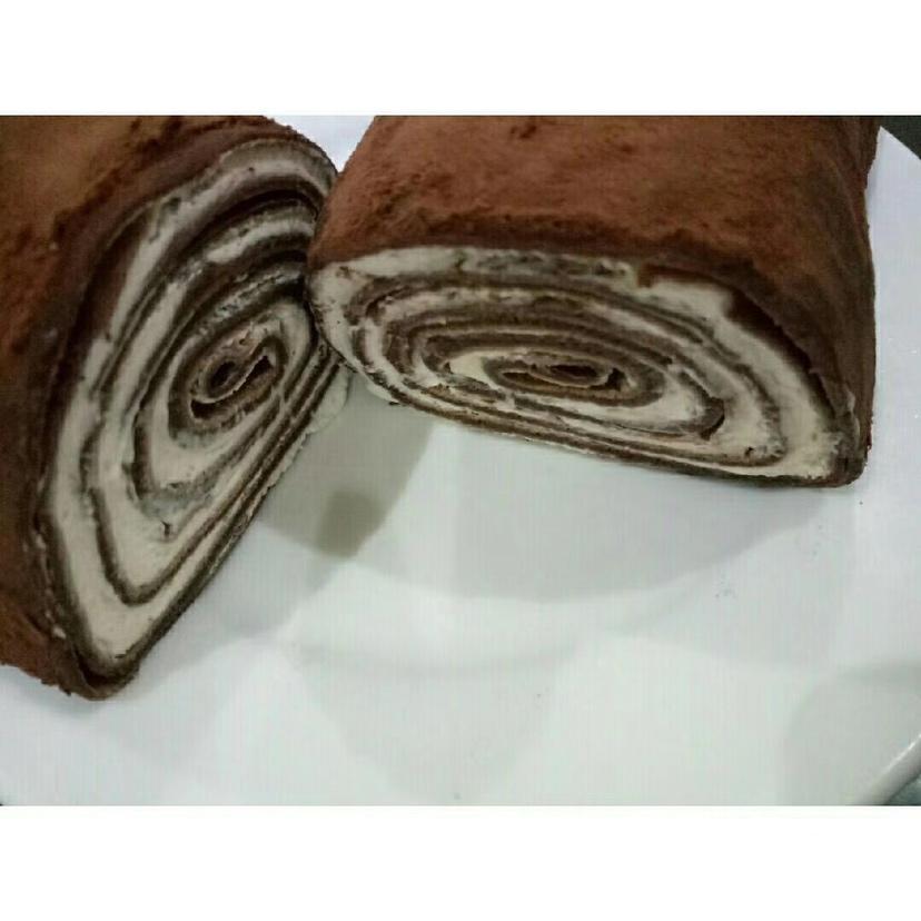网红的毛巾卷蛋糕