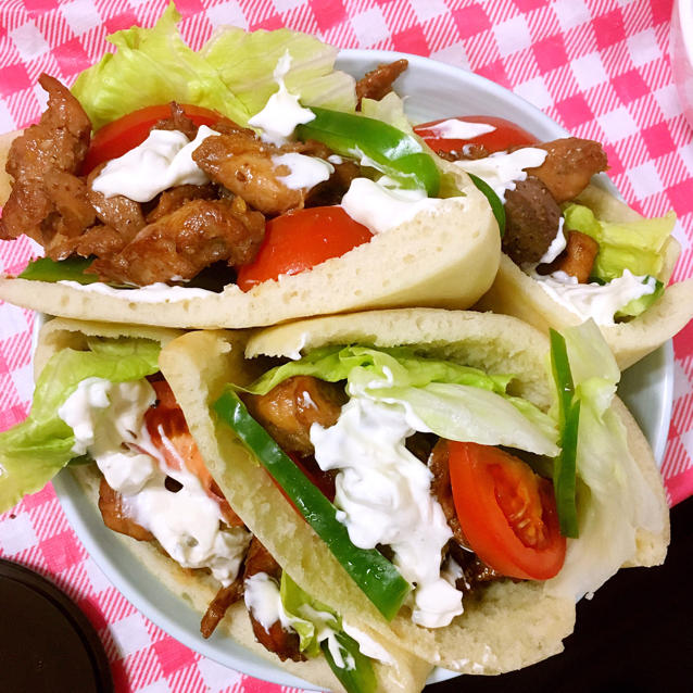 百搭口袋饼（pita，皮塔饼）