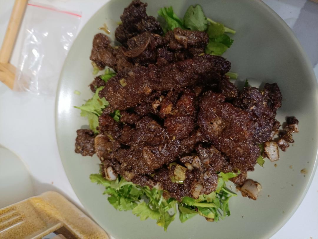 吃不到膻味的比烧烤更好吃的孜然羊肉🐏