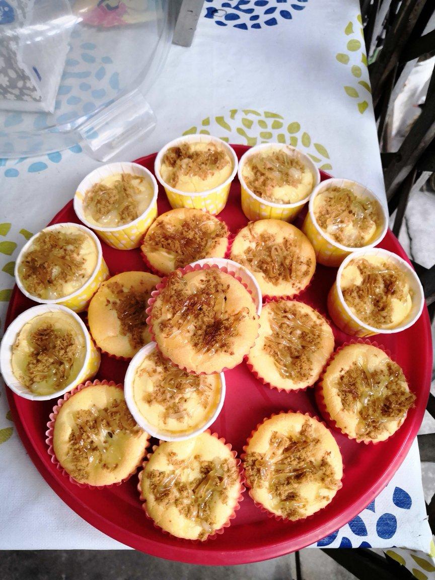 关关家的🎀肉松海苔蛋糕杯