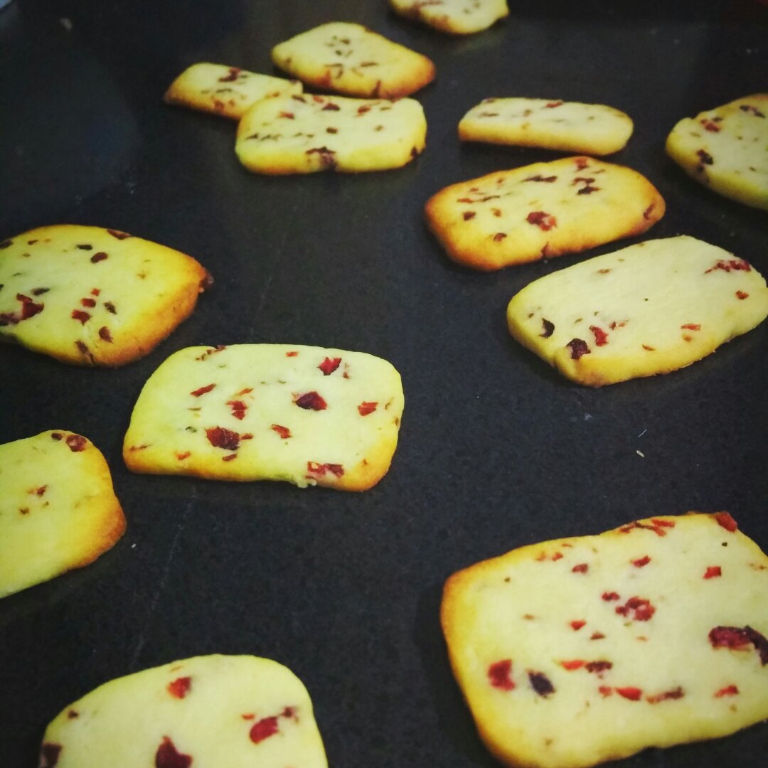 蔓越莓饼干--新手烘焙0压力 #皮黑森林#