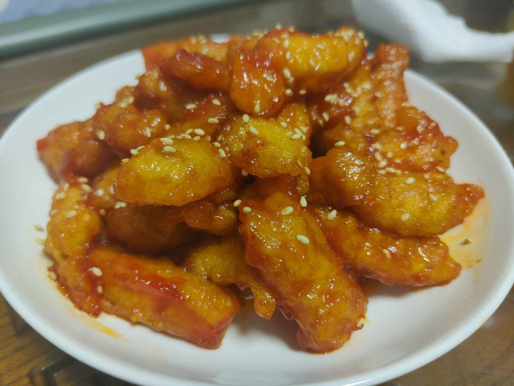 饭店里面糖醋里脊凭什么那么好吃，你看你也行