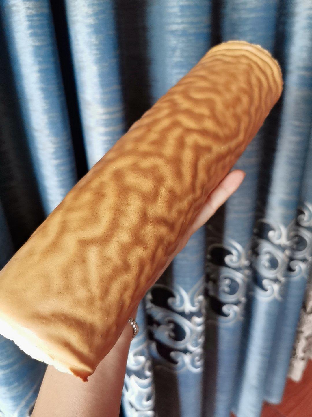 漂亮的虎皮蛋糕卷