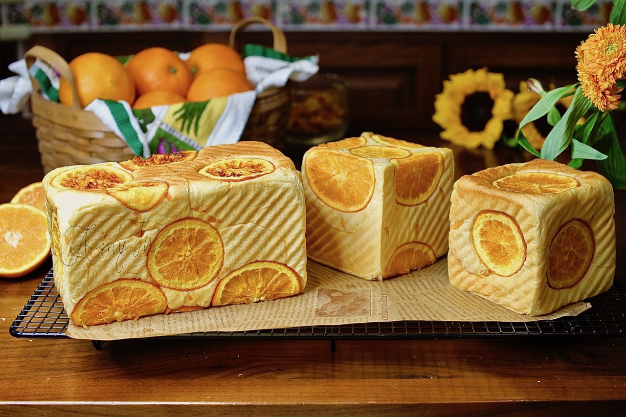 【橙多多】波兰种香橙方形吐司的做法