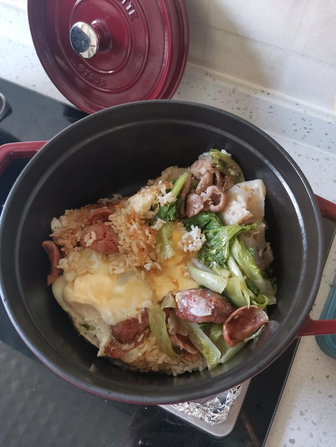 煲仔饭-铸铁锅版