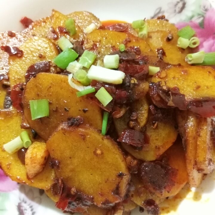 干锅土豆片