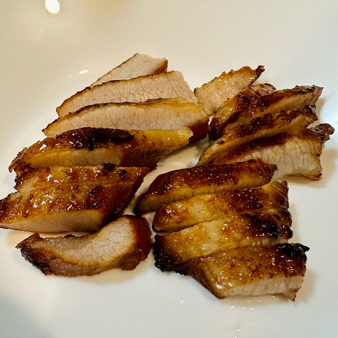 脆爽猪颈肉（不用烤炉版）