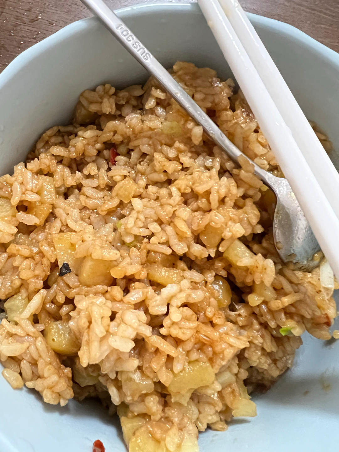 土豆焖饭（电饭锅版）