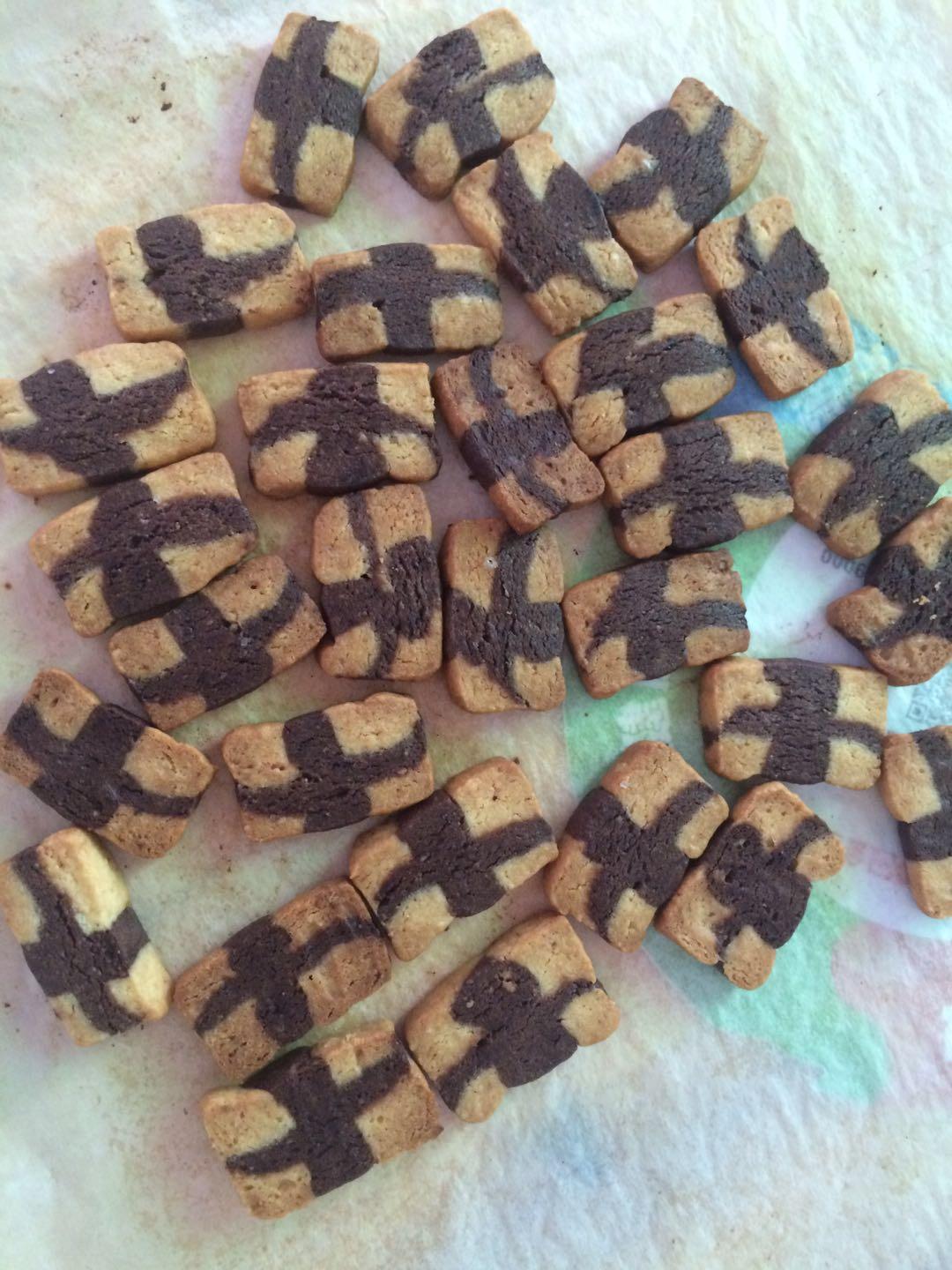 双色曲奇——给你礼物