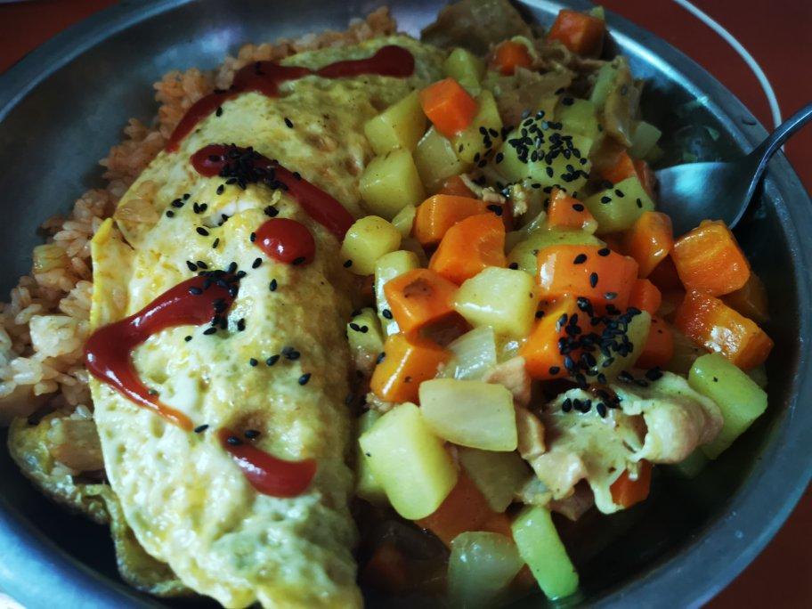 这是头牌了丨好吃的飞起来～🍛咖喱蛋包饭