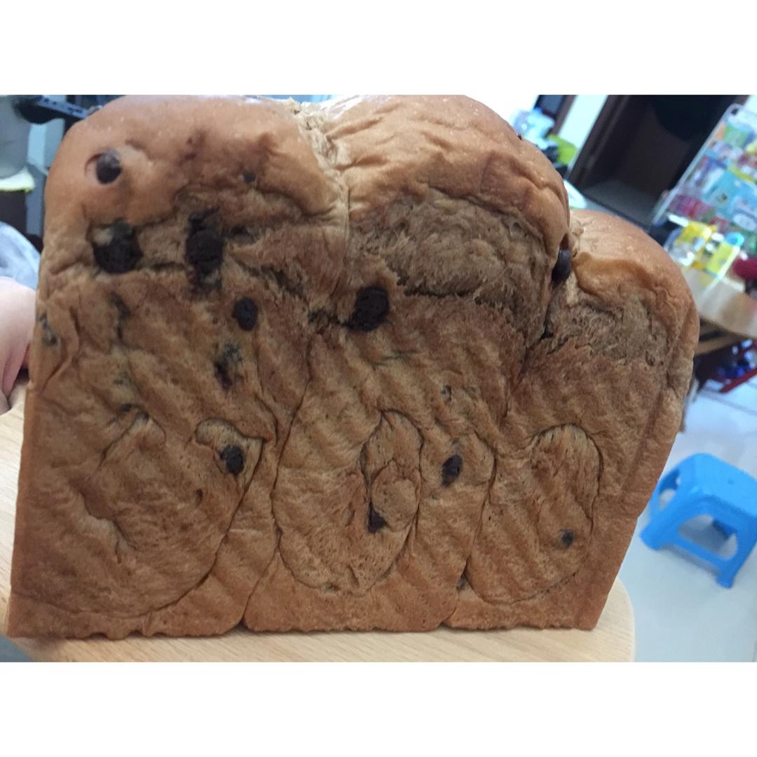 奶油巧克力吐司
