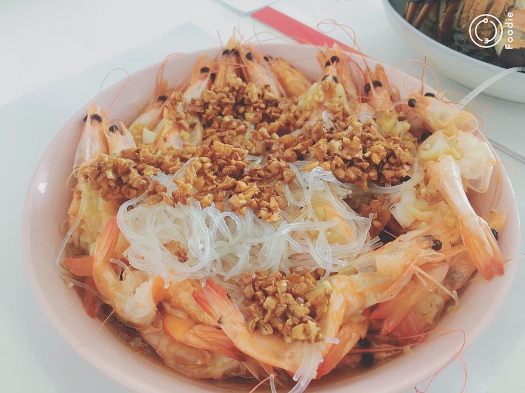 蒜蓉粉丝蒸虾