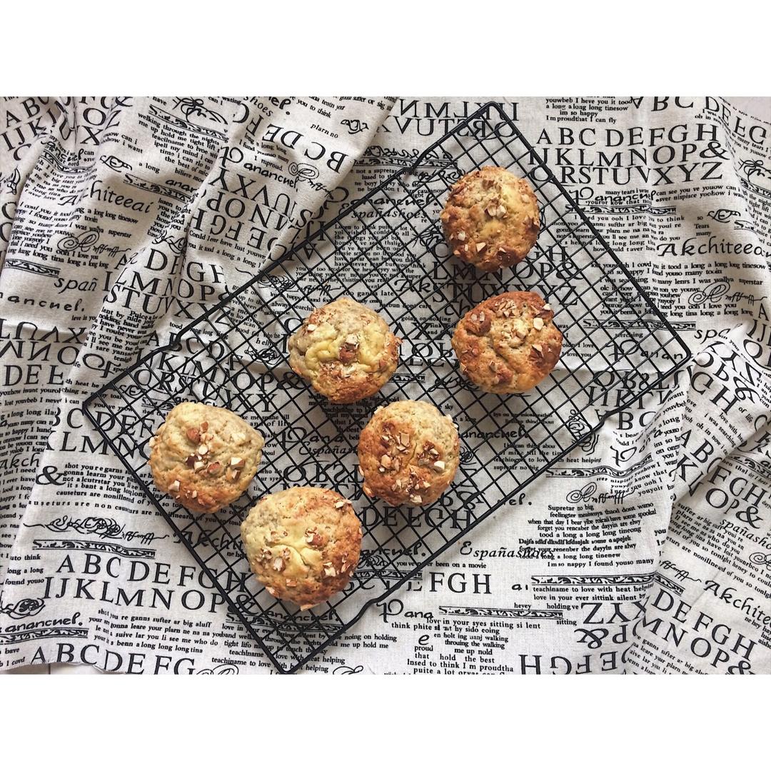 软心乳酪香蕉马芬<Banana Cream Cheese Muffins>