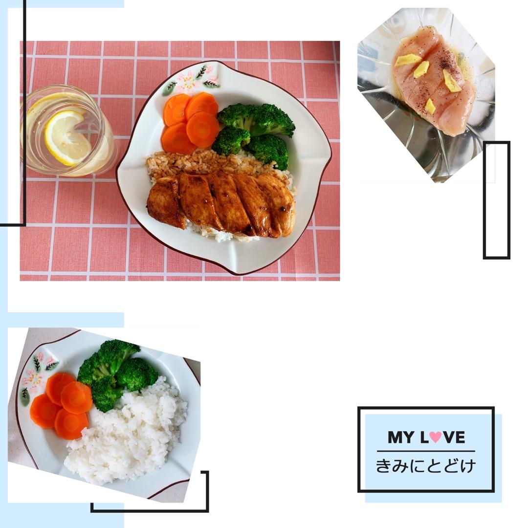 日式照烧鸡排饭