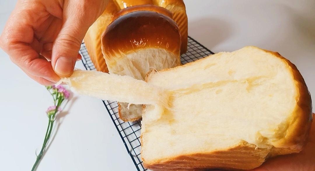 纯奶手撕吐司的做法 步骤1