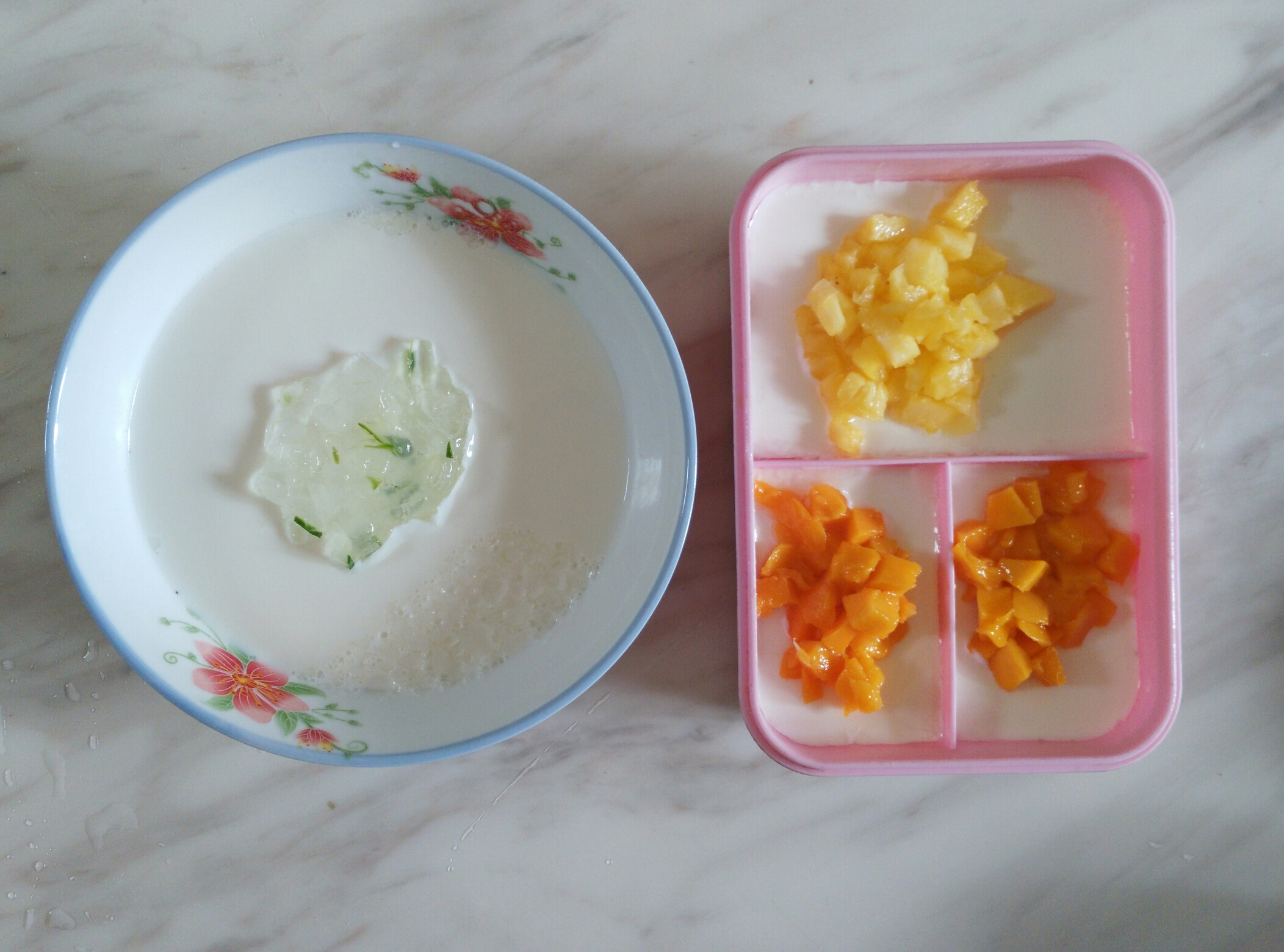 水果酸奶的做法 步骤9