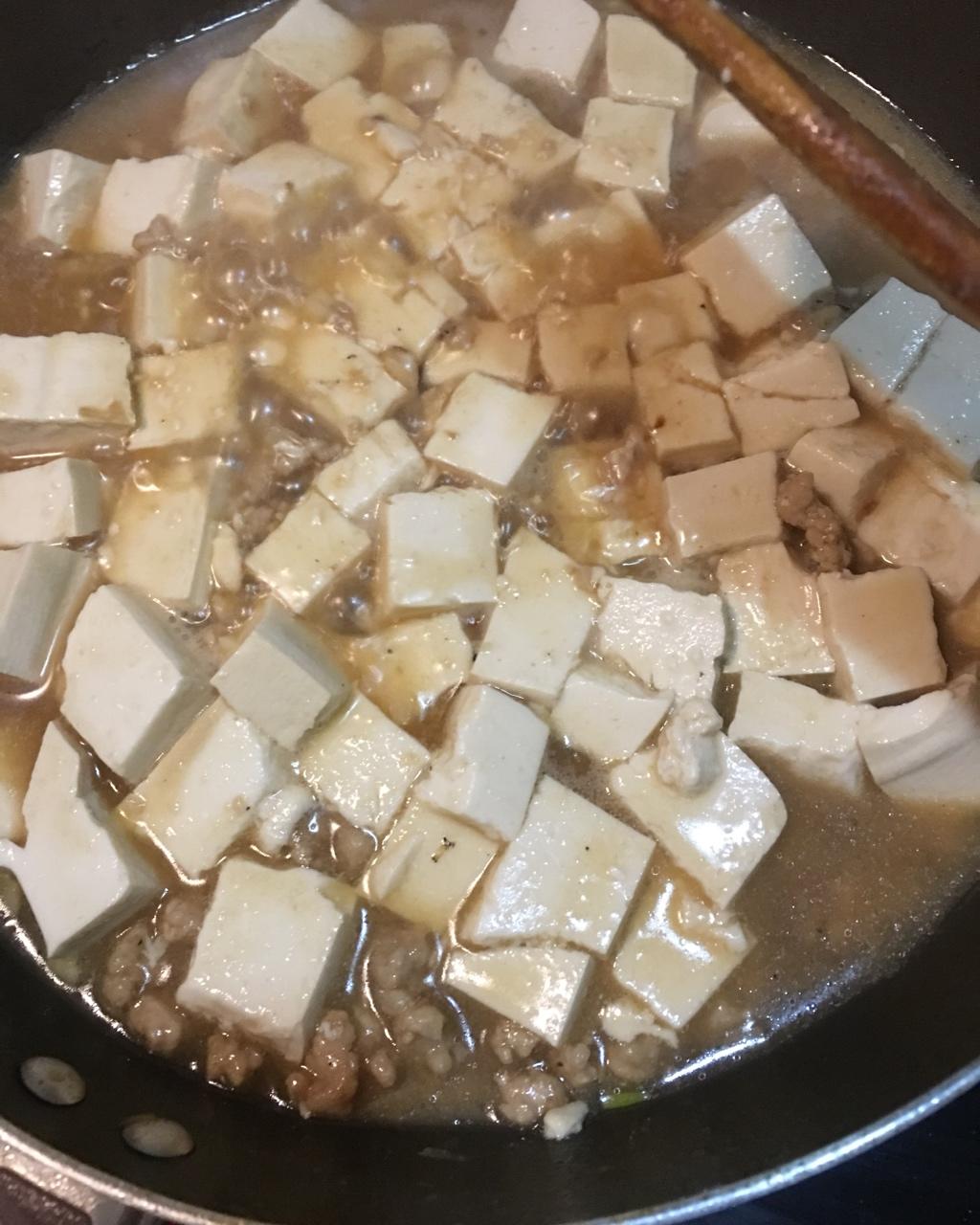 超级下饭的香菇肉沫豆腐