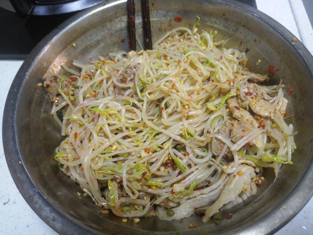 凉拌豆芽