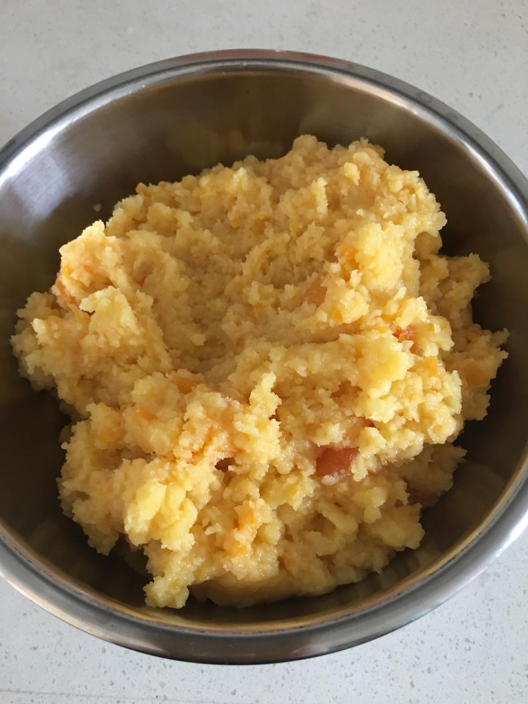 流沙奶黄馅（玉米油版）的做法