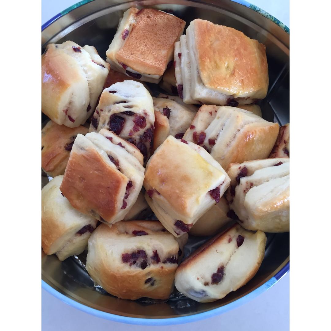 蔓越莓优格小面包块