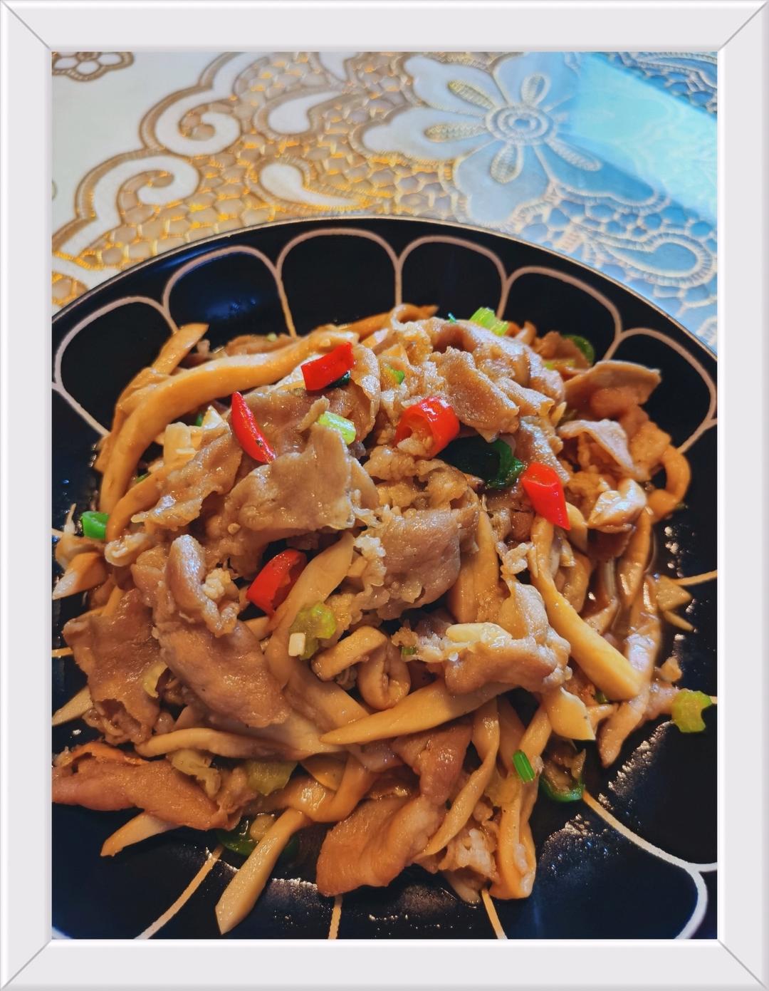 孜然肥牛杏鲍菇