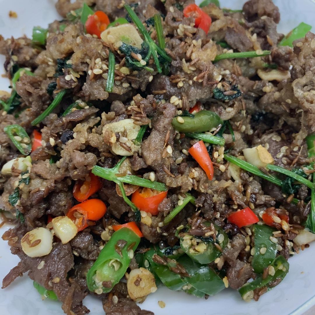 孜然羊肉