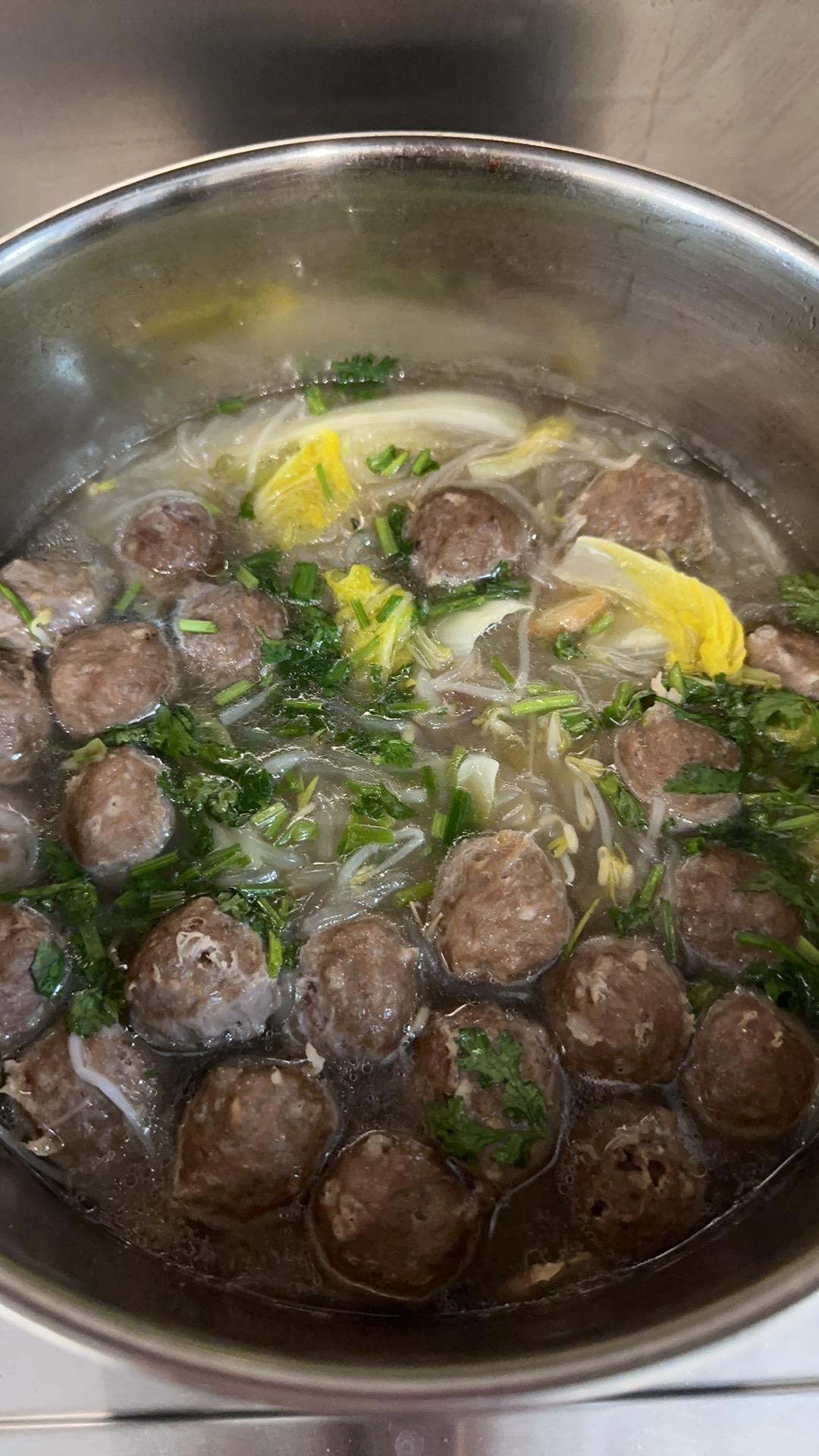 潮汕牛肉丸粉丝汤