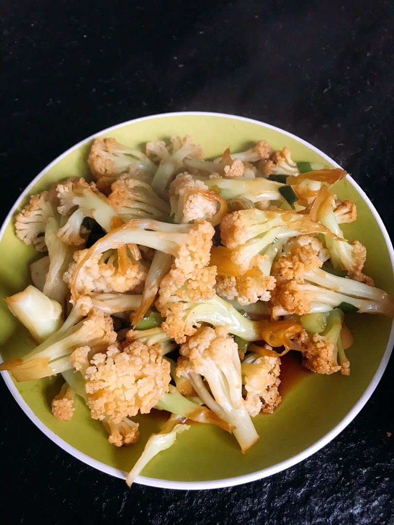 干煸菜花（花菜炒肉）