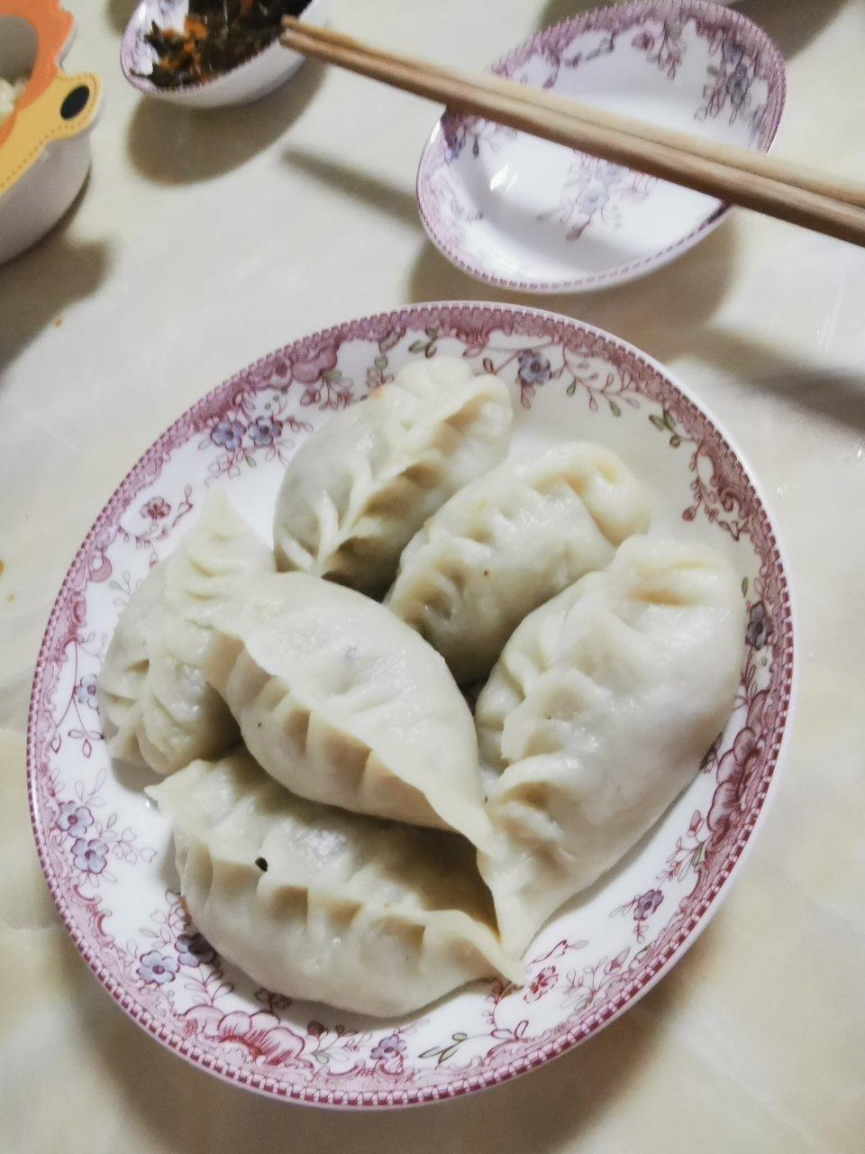 萝卜素馅蒸饺