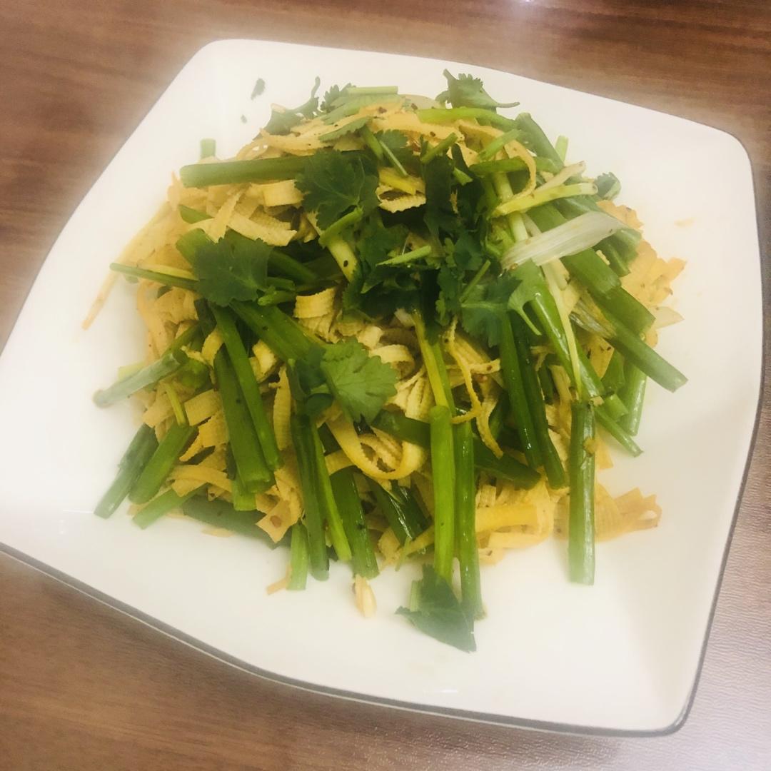 炝拌干豆腐丝