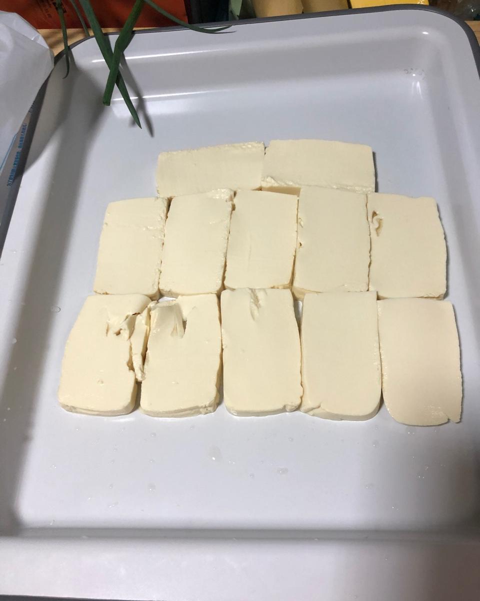【12月北鼎烤箱食谱】孜然香辣豆腐