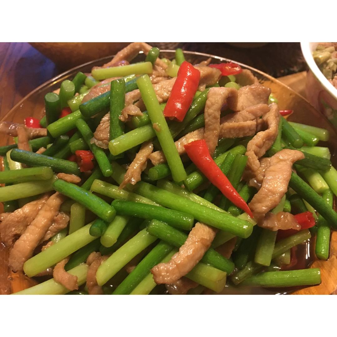 蒜薹炒肉